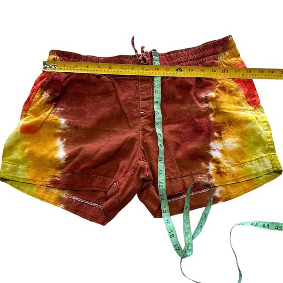 Womens Shorts Skorts Bundle Size Large Floral Tie Dye Summer Vacation Travel - Picture 8 of 10